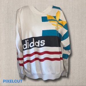 Vintage adidas crew neck sweatshirt